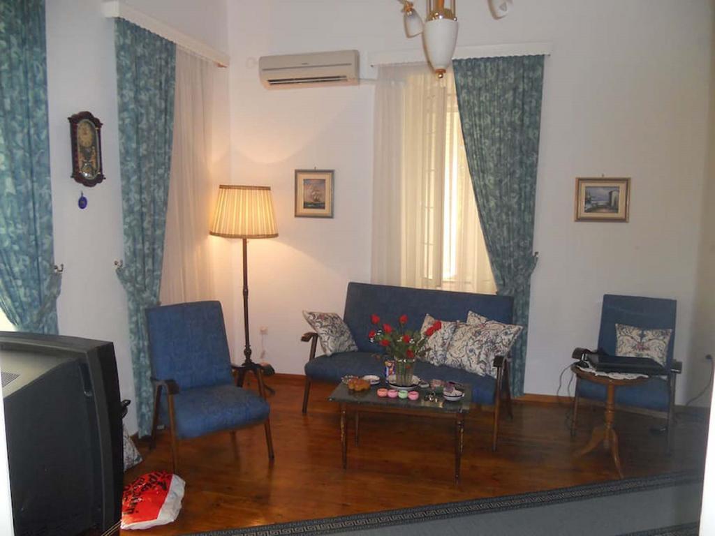 Aegean Sea View Villa Batsi Exterior photo