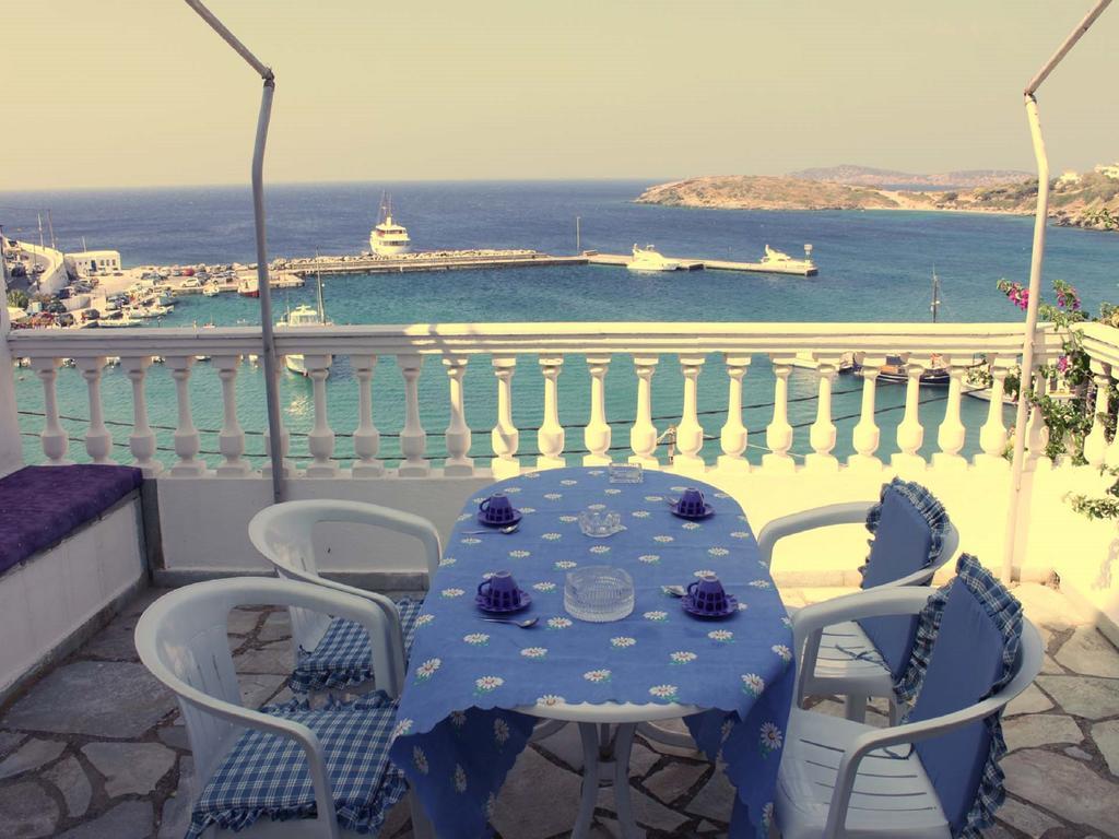 Aegean Sea View Villa Batsi Exterior photo