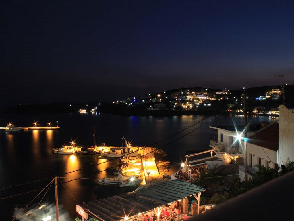 Aegean Sea View Villa Batsi Exterior photo