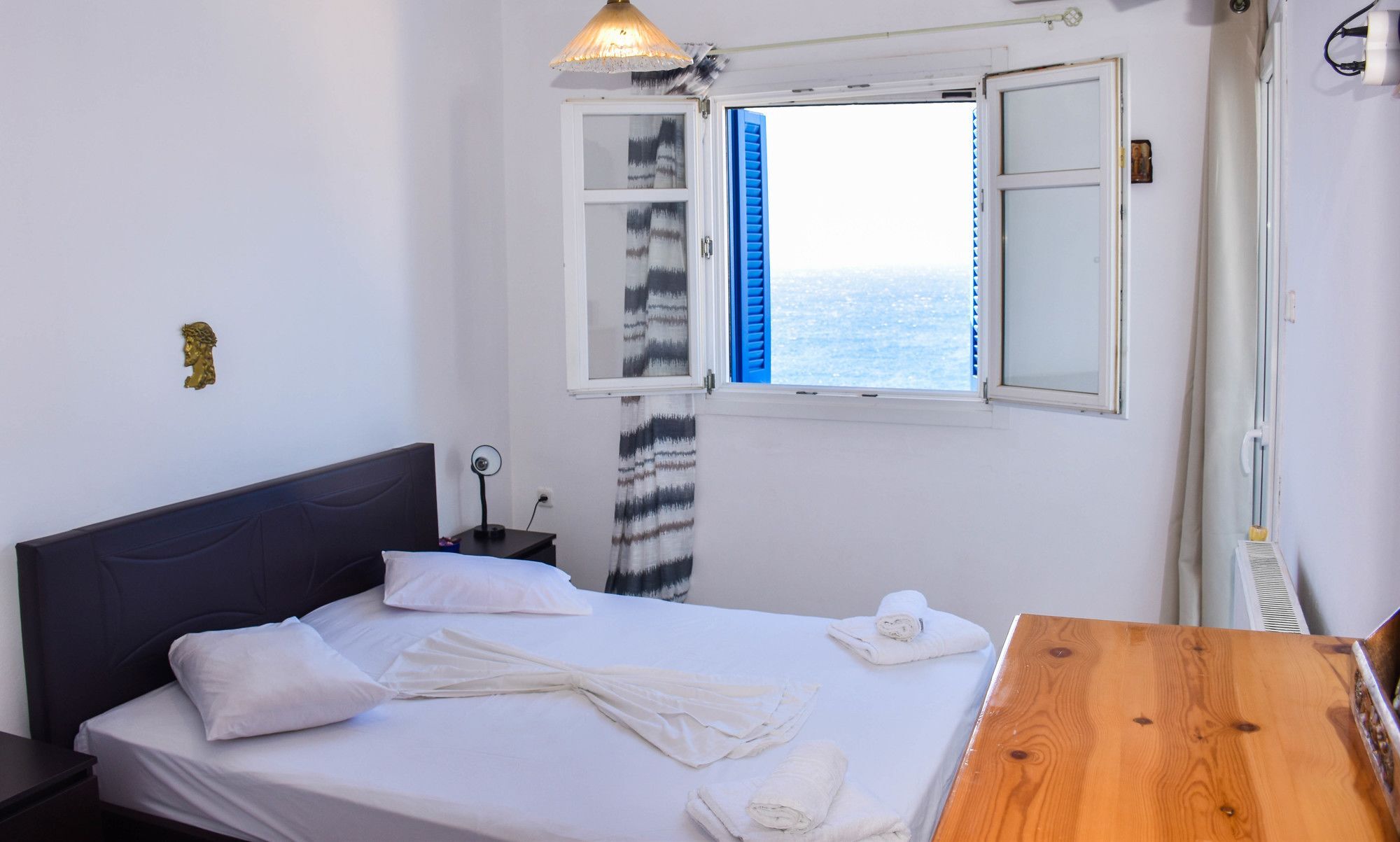 Aegean Sea View Villa Batsi Exterior photo