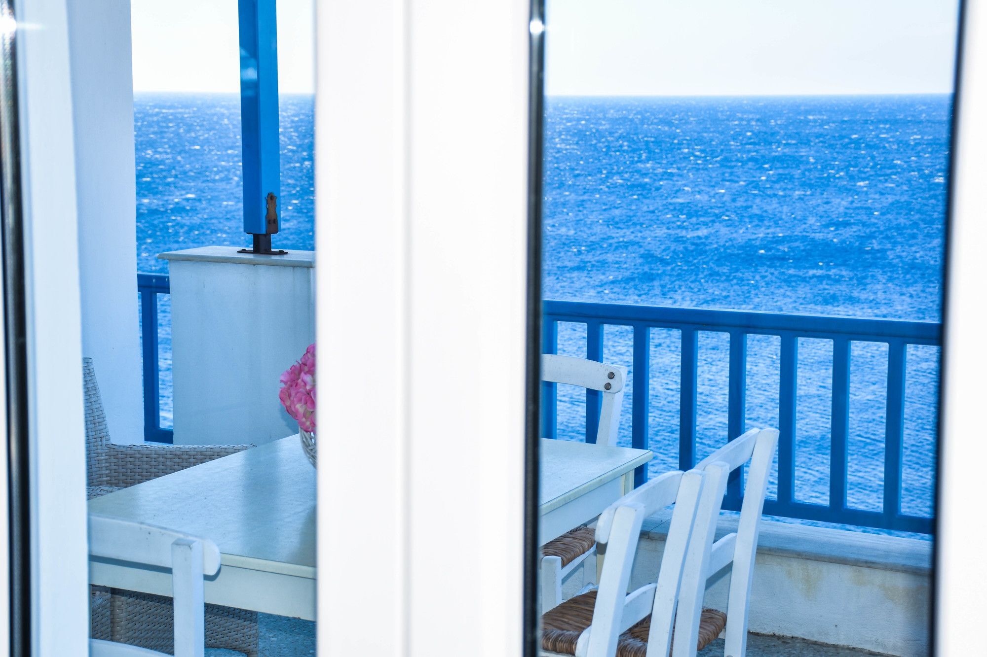 Aegean Sea View Villa Batsi Exterior photo